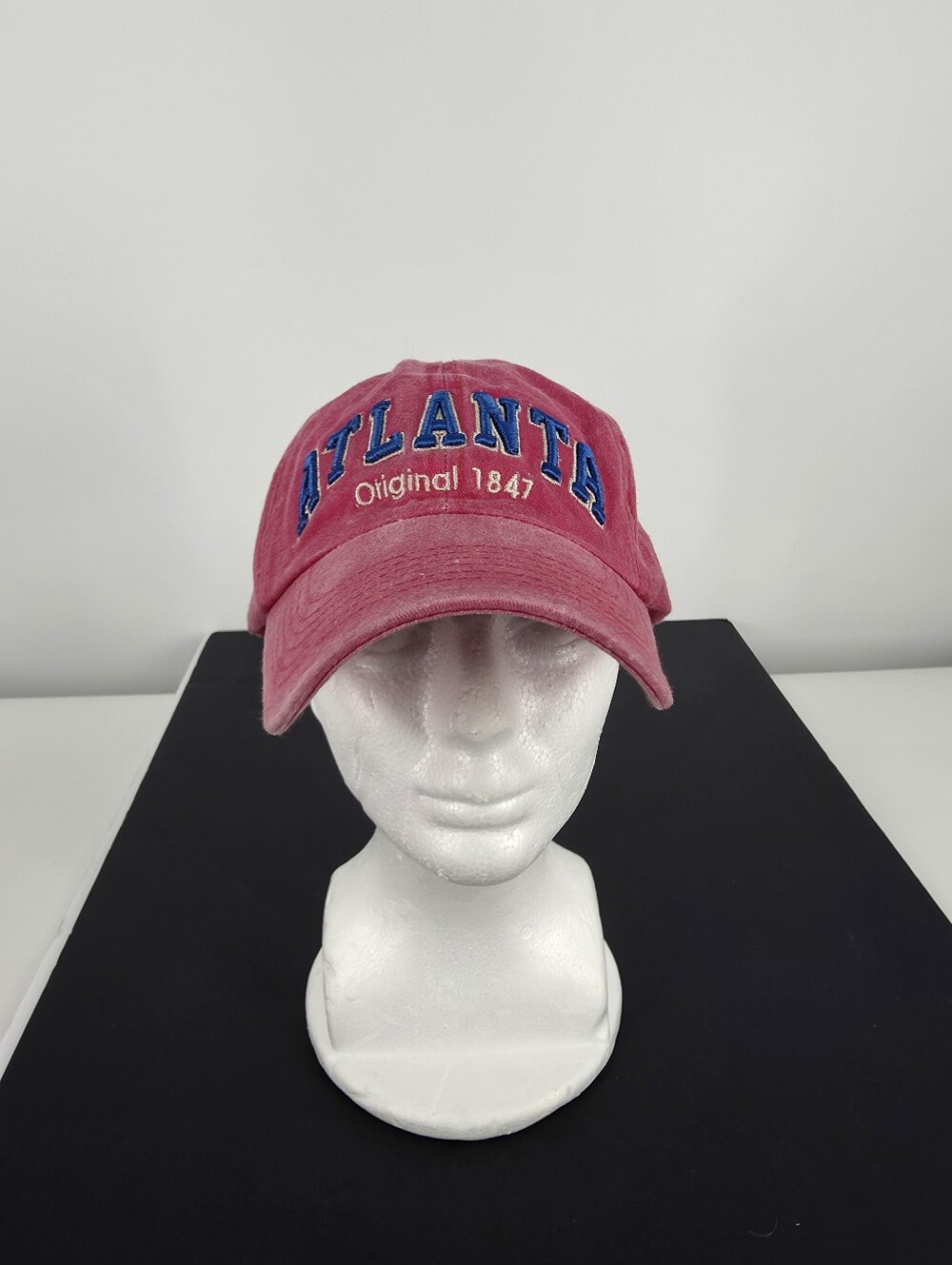 Robin Ruth Atlanta Original 1847 Souvenir Hat OS Faded Red Pink